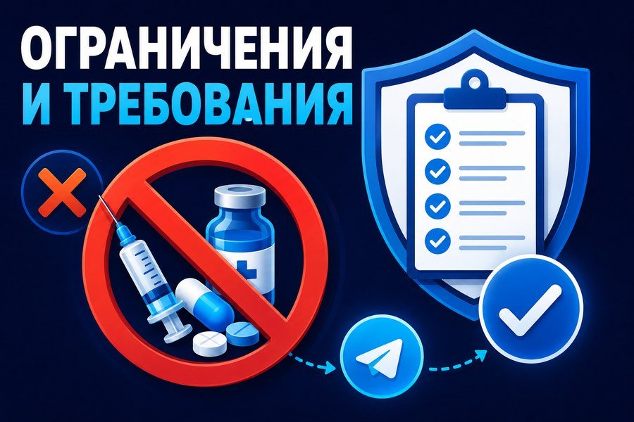 Чек-лист запуска рекламной кампании для клиники — Telegram Ads для медицины: что можно рекламировать и как