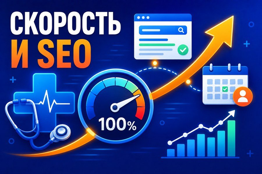 Как провести аудит скорости и не навредить сайту — Скорость загрузки медицинского сайта: влияние на записи и SEO