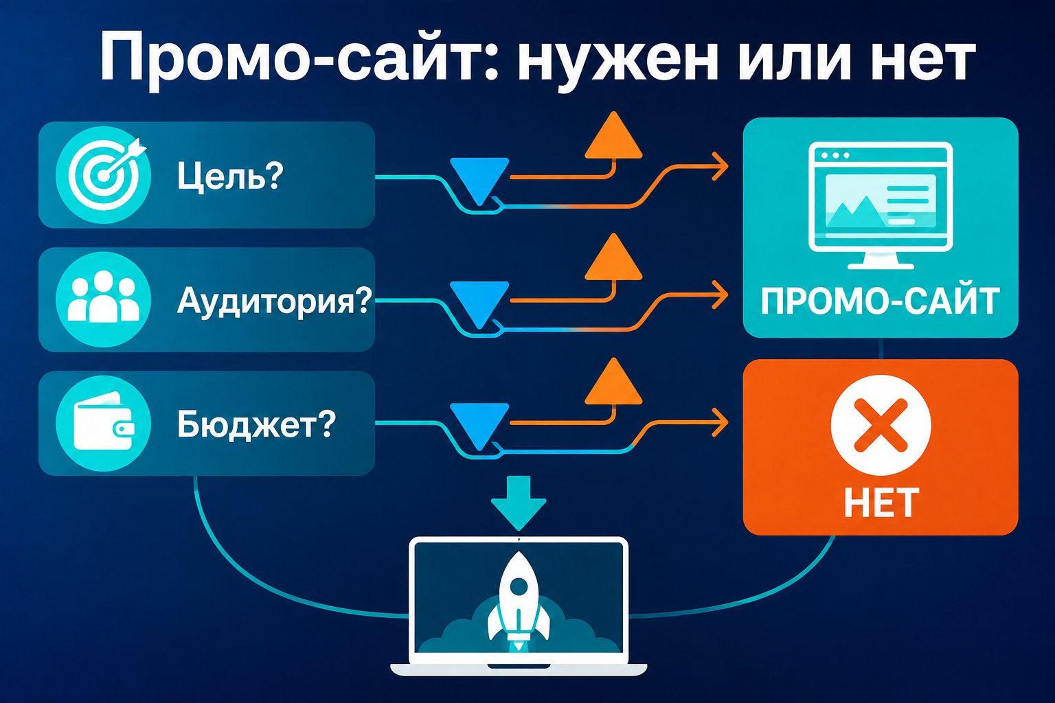 Промо-сайт: что это и когда он нужен