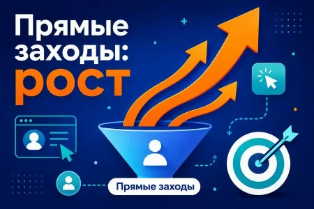 Прямые заходы в Метрике: почему растут и что значат