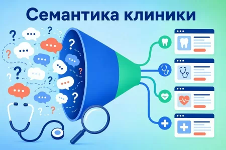 Симптомные и коммерческие запросы в семантике клиники: как строить