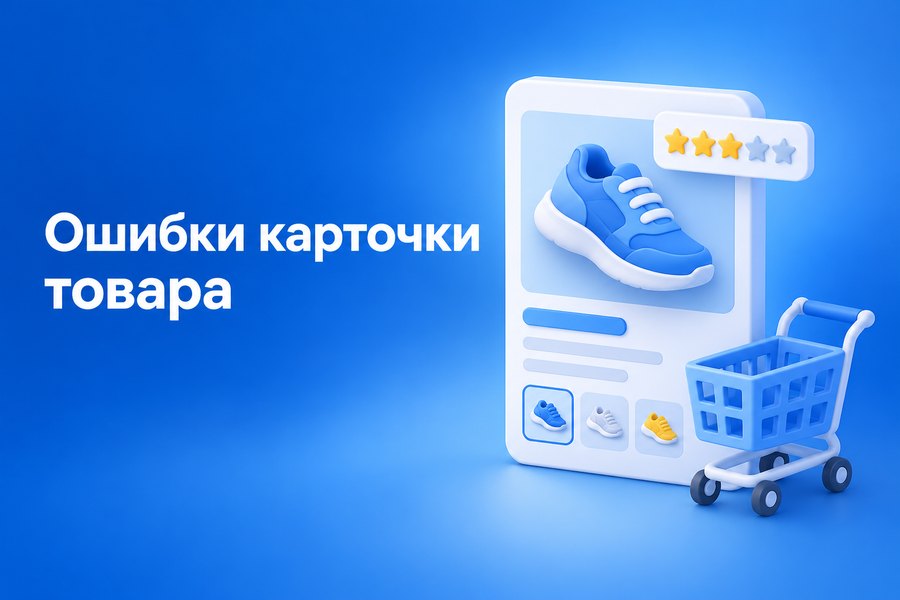 Карточка товара на маркетплейсе не продаёт: 8 ошибок, которые видно без аналитики