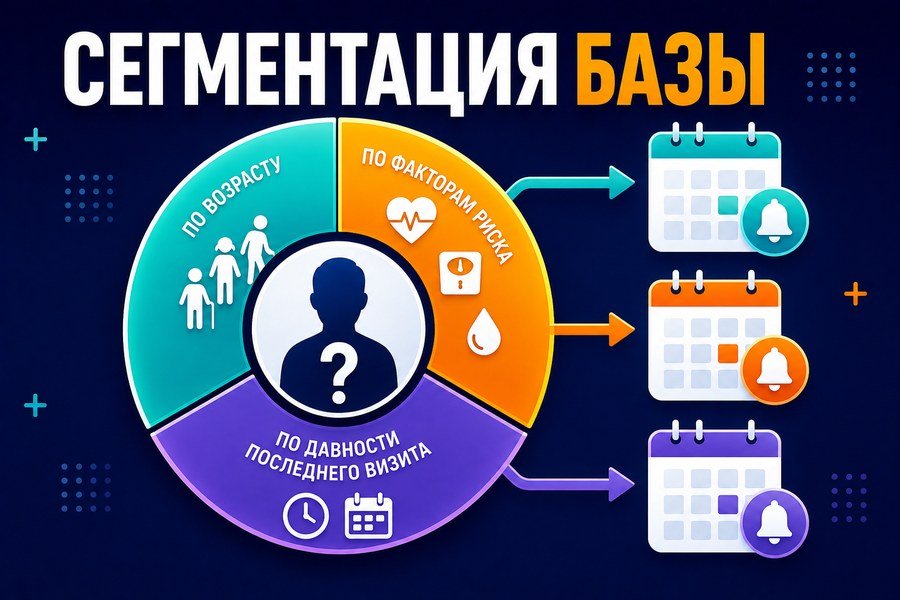 Чек-лист: как внедрить систему возврата пациентов за 30 дней — Система возврата пациентов на профилактику: повторные виз