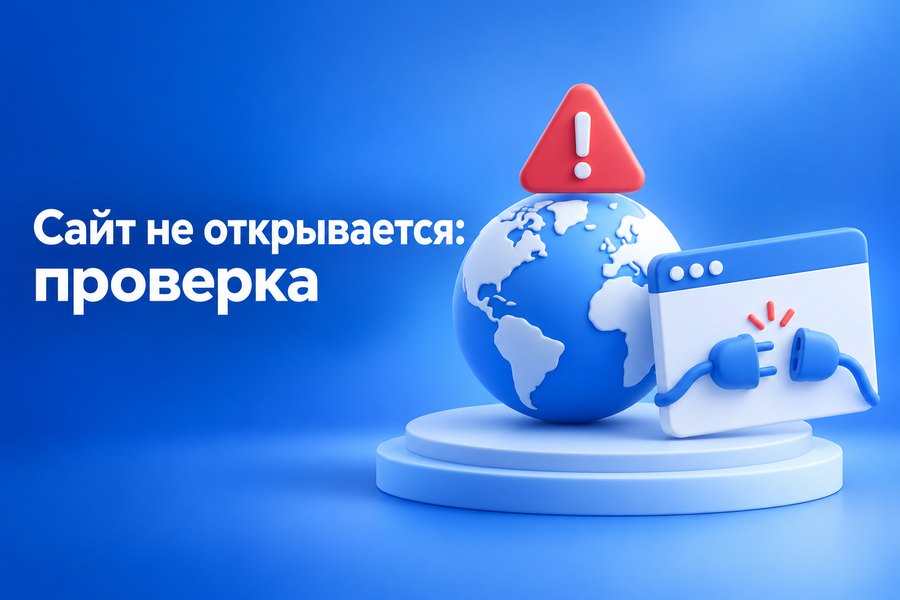 Что делать, если сайт не открывается: пошаговая проверка доступности для владельца