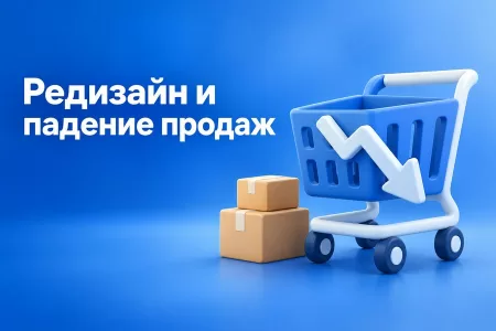 Почему после редизайна сайта упали продажи и как это исправить