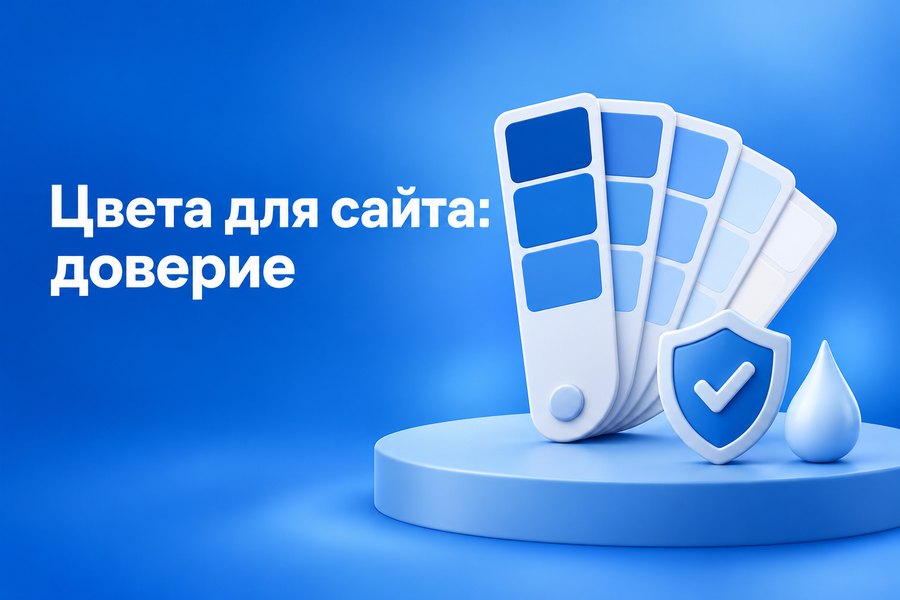 Цвета для сайта: какие сочетания вызывают доверие и не отпугивают клиентов