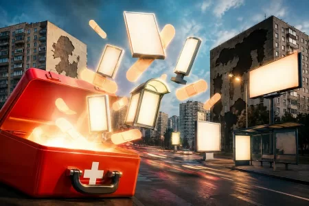 Наружная реклама клиники: что работает в 2026