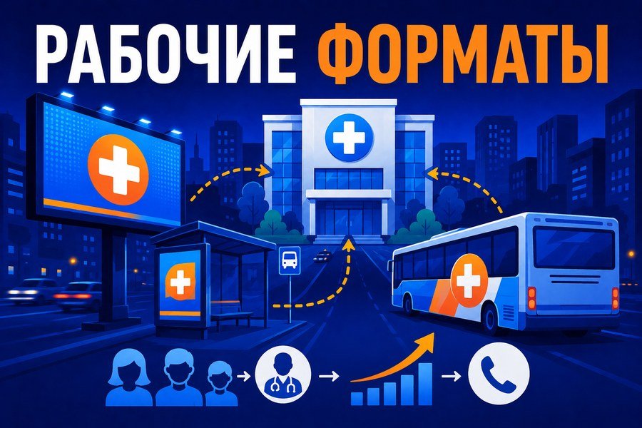 Как интегрировать наружную рекламу с digital-продвижением — Наружная реклама клиники: что работает в 2026