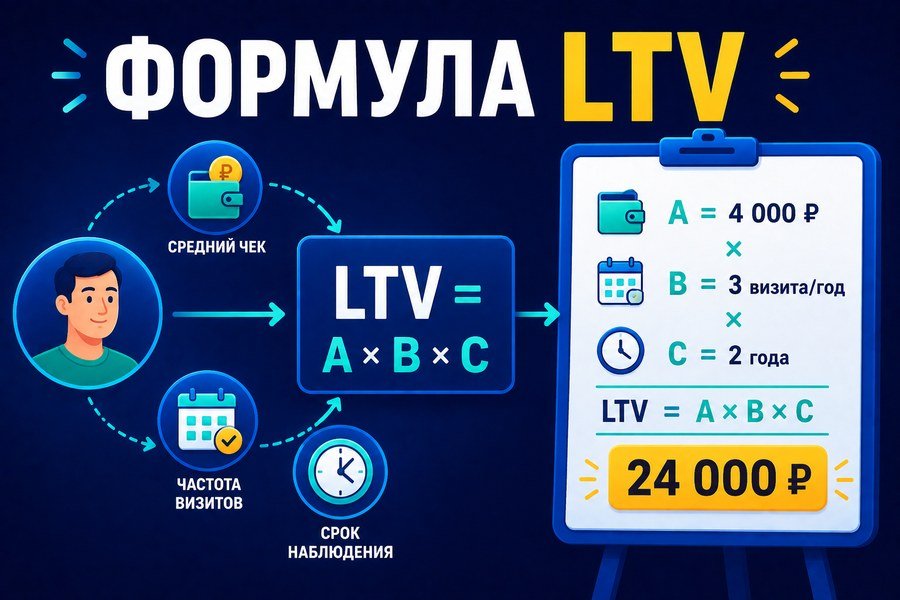 Как связаны LTV и стоимость привлечения пациента (CAC) — LTV пациента: как считать и увеличивать