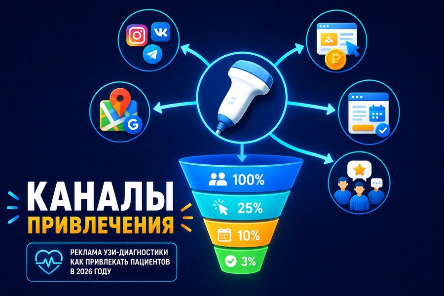 Работа с отзывами и репутацией: скрытый канал привлечения — Реклама УЗИ-диагностики: как привлекать пациентов в 2026 год