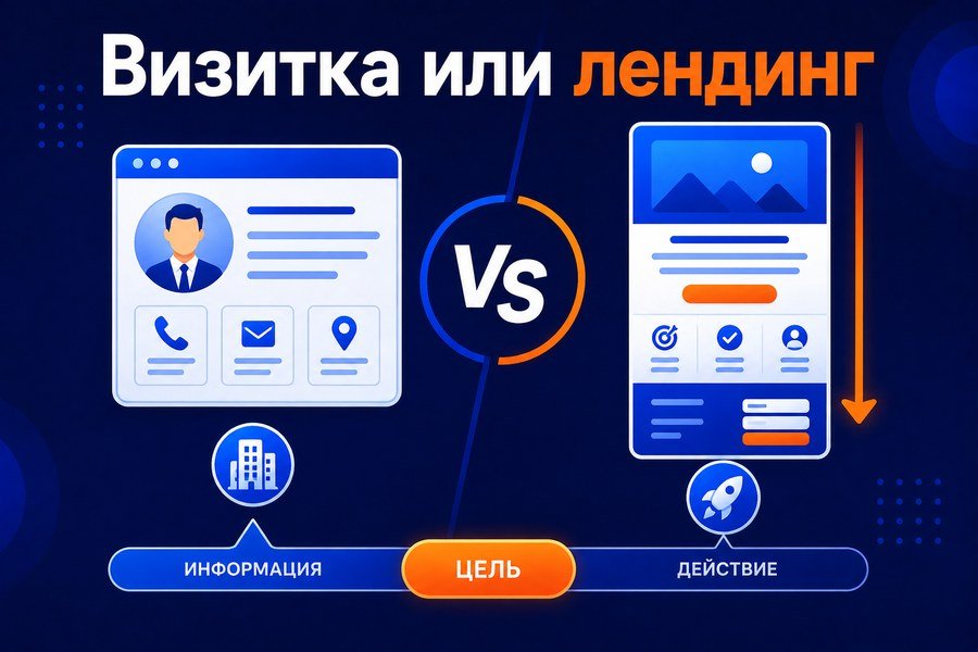 Сайт-визитка и лендинг: в чём разница и что выбрать — Виды сайтов: полная классификация с примерами