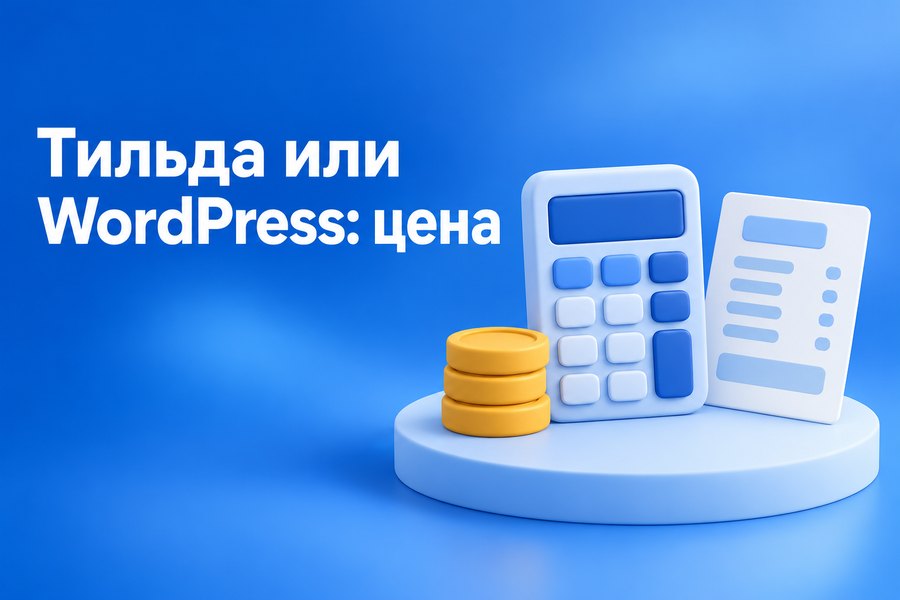 Тильда или WordPress: на чём делать сайт для бизнеса, чтобы не переплатить