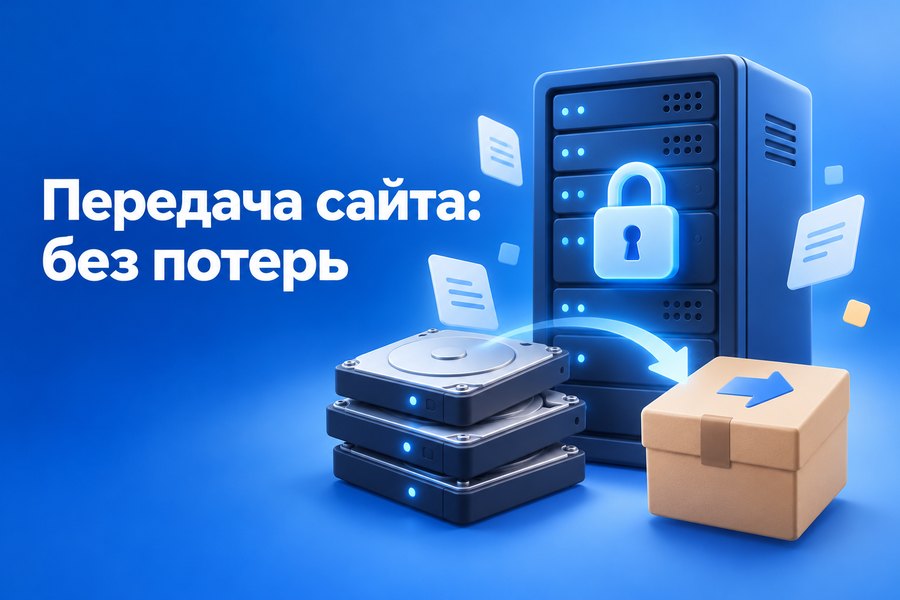 Перенос сайта: как передать его новому подрядчику без потери позиций и данных