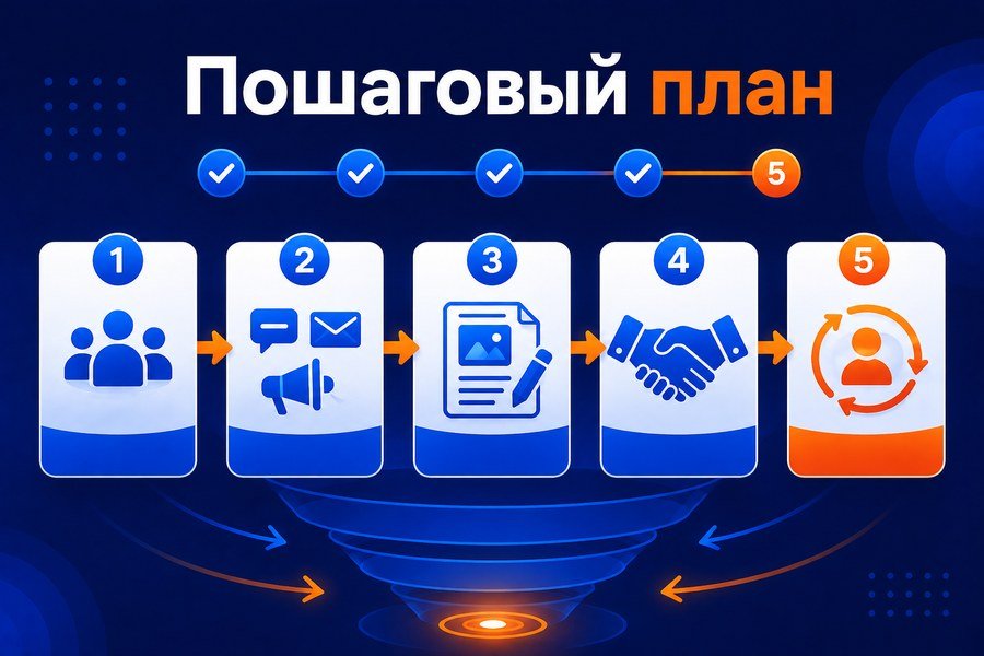 Как построить воронку продаж: пошаговый план — Воронка продаж: этапы и как построить