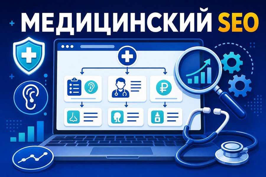Ошибки, которые убивают продвижение медицинских сайтов — Продвижение ЛОР-клиники: пошаговая инструкция