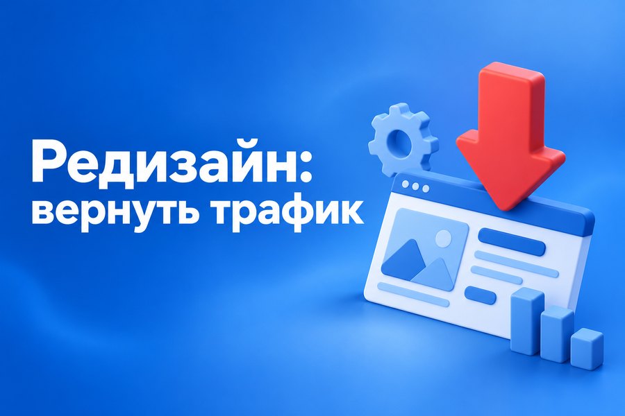 Сделали редизайн, и трафик ушёл: как вернуть позиции сайта в поисковой выдаче