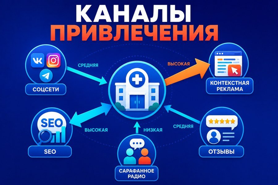 Работа с отзывами и репутацией в медицине — Реклама физиотерапии: стратегии продвижения клиники в 2026 году